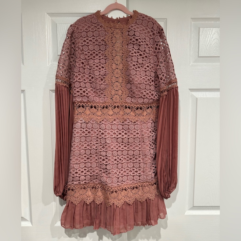 New ASOS Design Dress in Dusty Pink